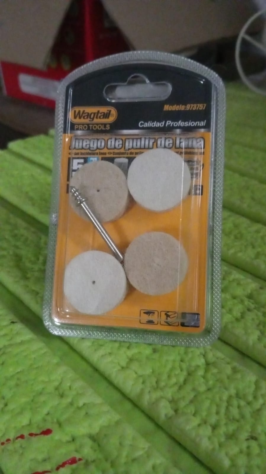 Rotary Tool Accessory Wool Felt Polishing Pad Felt (5 Pcs Set) Rotary Tool Accessory Wool Felt Polishing Pad Felt (5 Pcs Set)